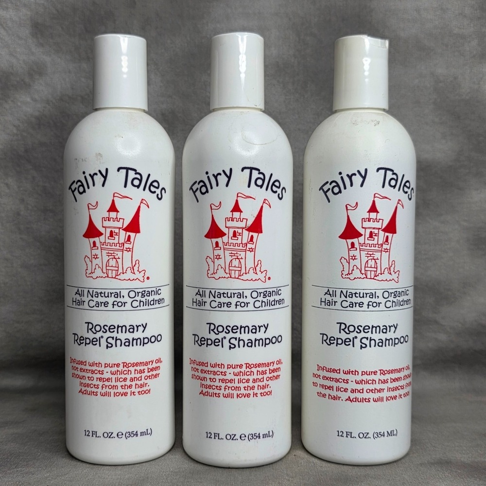 (X3) Fairy Tales Rosemary Repel Lice Prevention Shampoo 12 fl oz